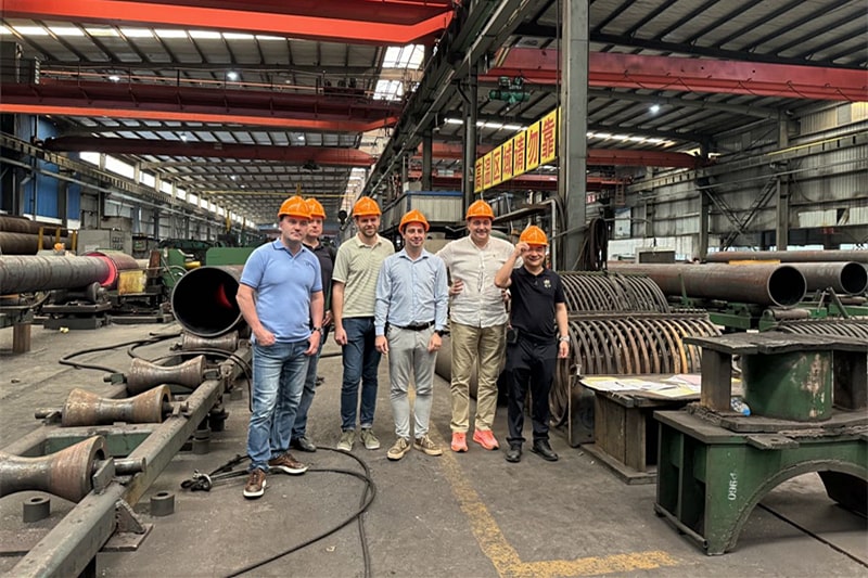 Group photo of customers